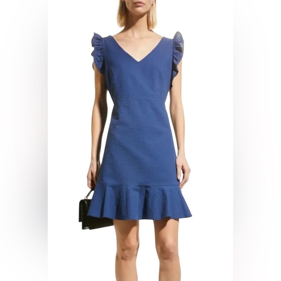 Harshman Dresses & Skirts - Harshman New NWT Navy 100% Cotton Naomi Dress Size XS